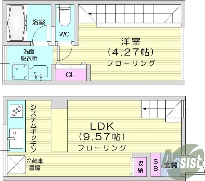 kirara wakabayashiの間取り