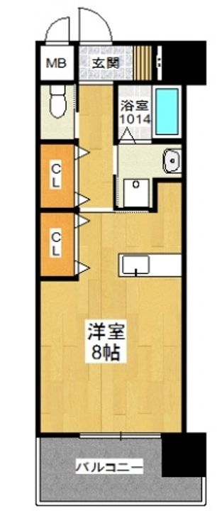 アクシオ北九州の間取り