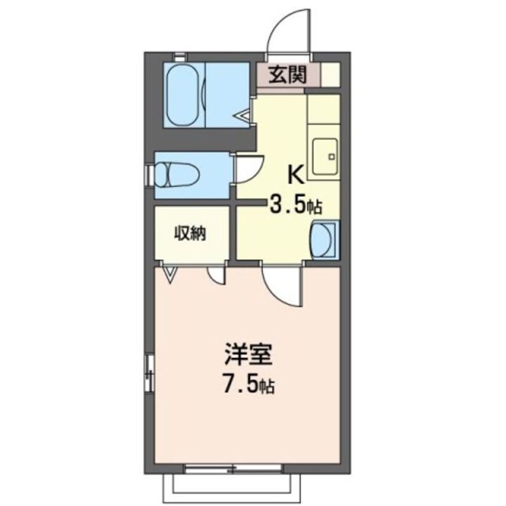 メゾン・ド・タマの間取り