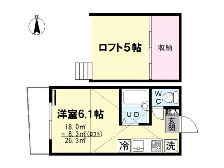 ヴィラ・マローネの間取り
