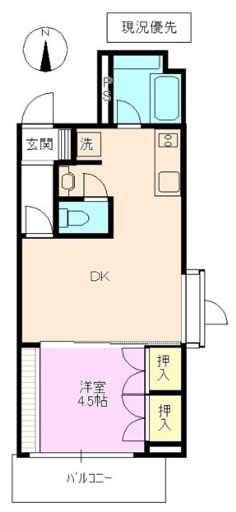 ミスズビルの間取り