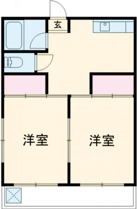 ムサシノハイツの間取り