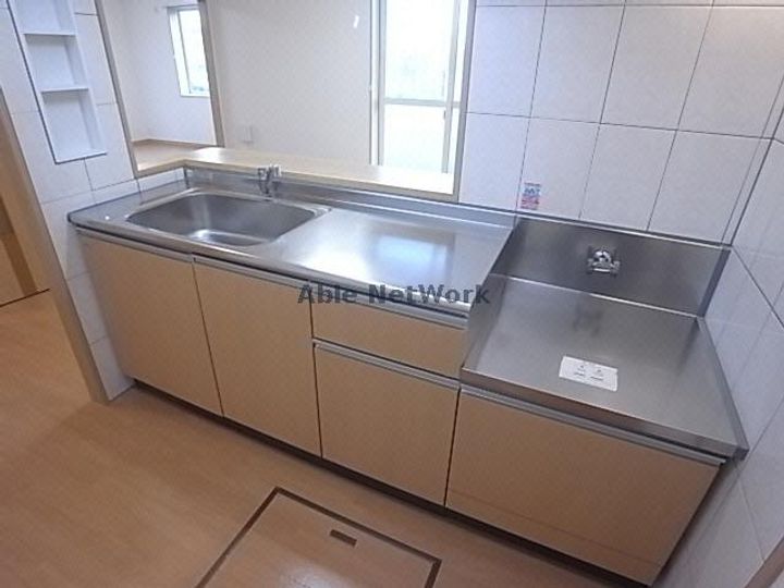 岐阜県岐阜市鷺山向井町(アパート)の賃貸物件のキッチン