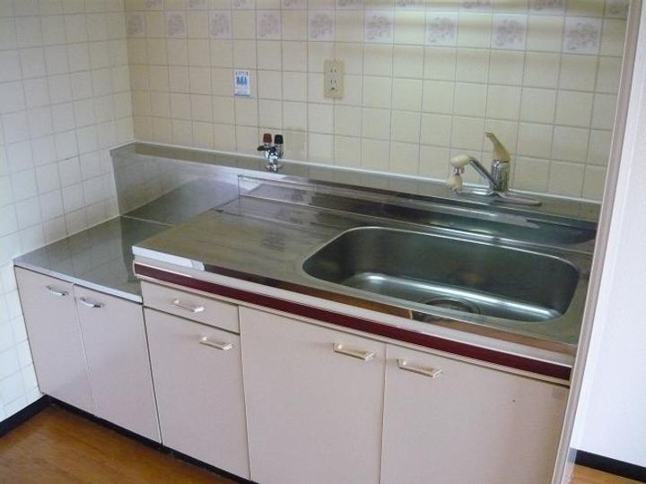 大阪府大阪市平野区長吉出戸8(マンション)の賃貸物件のキッチン
