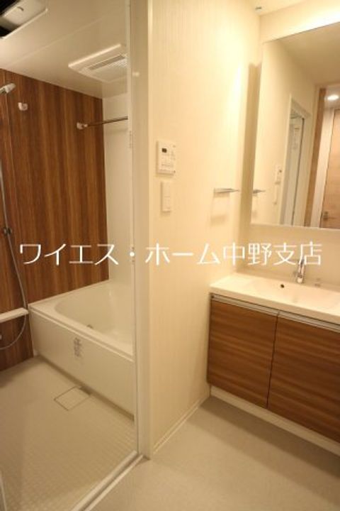 プラウドフラット中野の風呂