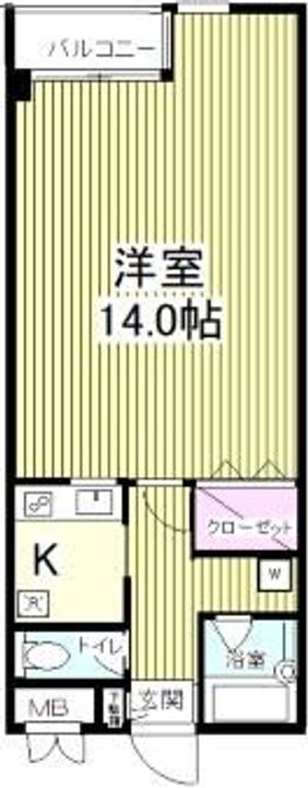 FRESCA神宮前の間取り