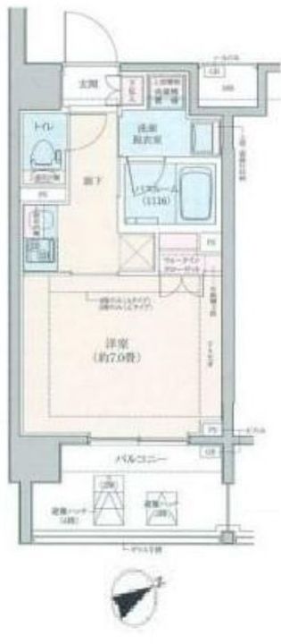 ロアール野方の間取り