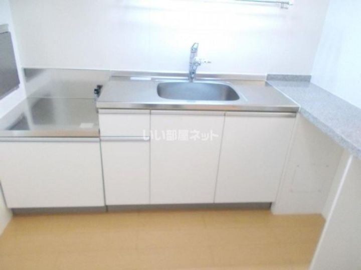 埼玉県狭山市大字北入曽(アパート)の賃貸物件のキッチン
