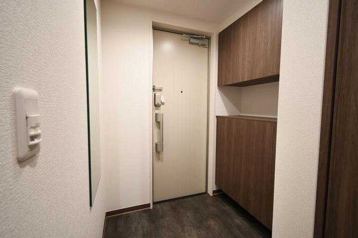 ルミナス南田町の玄関