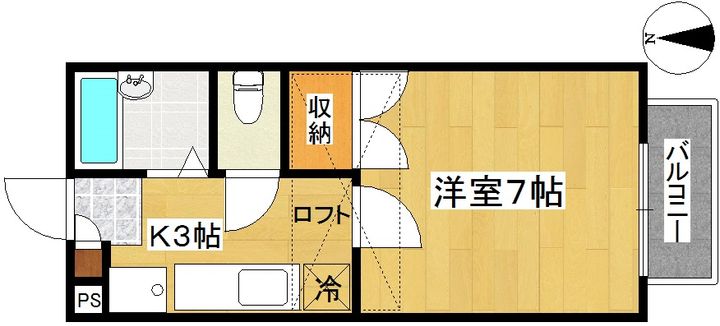 ステーブルサトーの間取り
