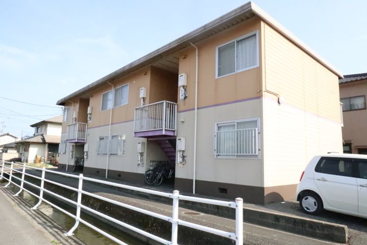 岡山県倉敷市宮前(アパート)の賃貸物件の外観