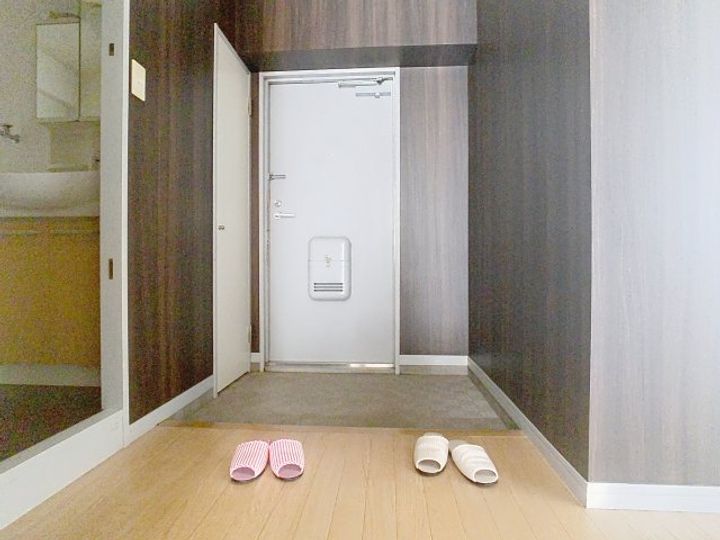 ピアドール長良の玄関