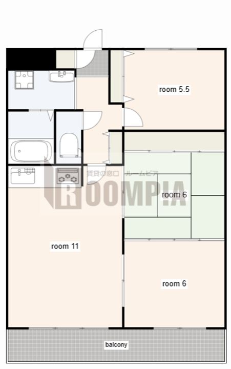 ピアドール長良の間取り