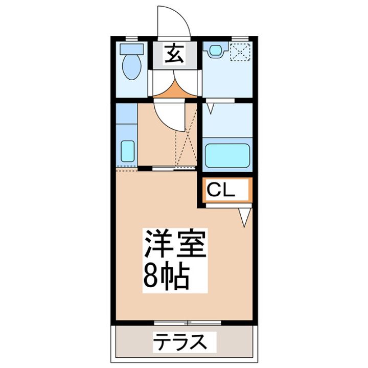 フルールサクラの間取り