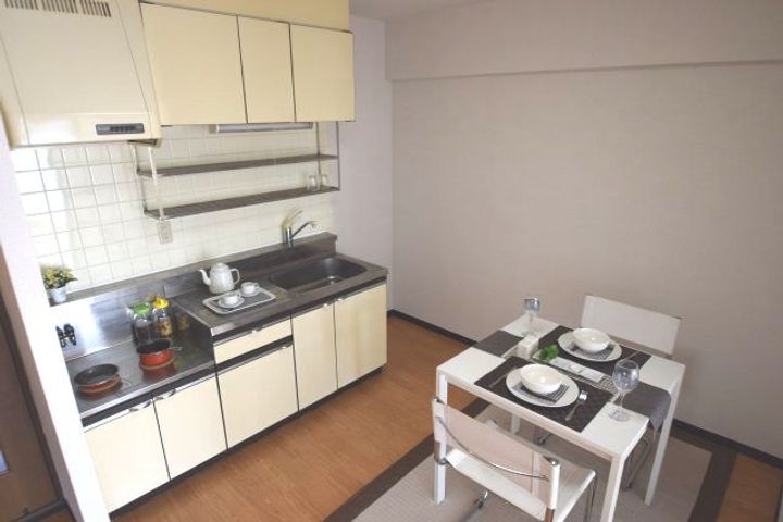 埼玉県川口市長蔵2(マンション)の賃貸物件のキッチン