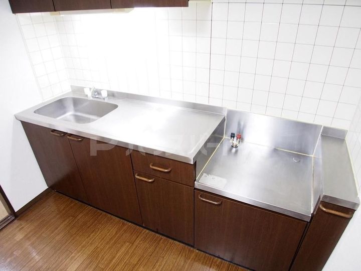 千葉県船橋市本中山6(マンション)の賃貸物件のキッチン