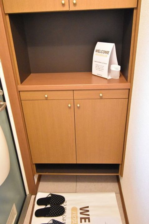 リヴェール上柴の玄関