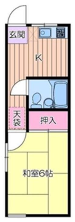 山本ハイムの間取り