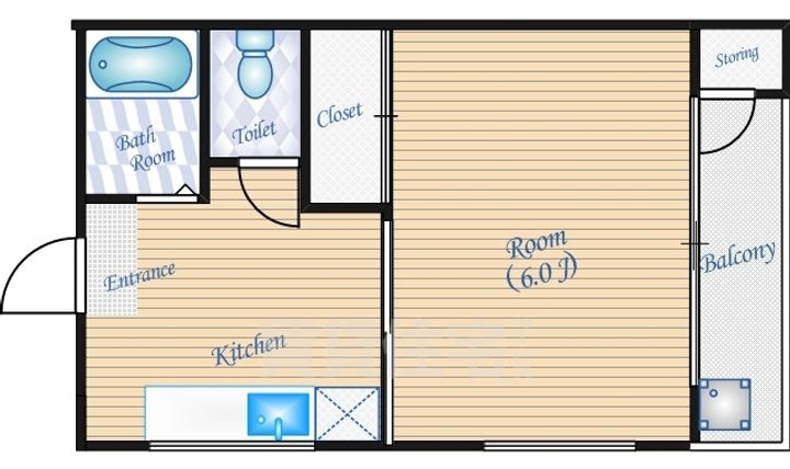第3雅荘の間取り