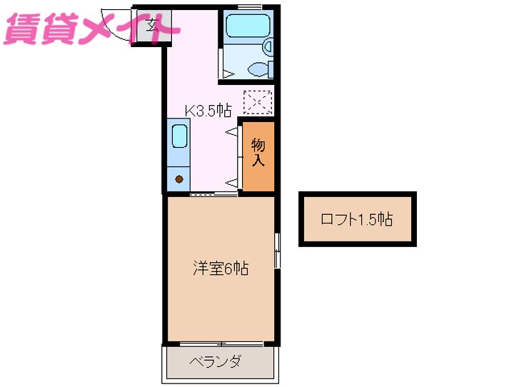 Camphor Townの間取り