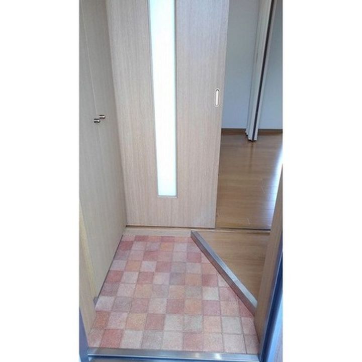 プレジール古国府の玄関