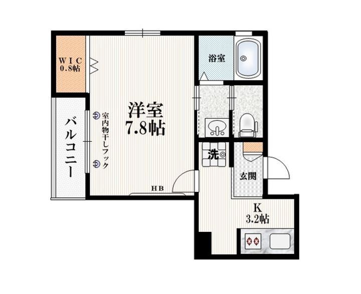 東京都文京区大塚1(マンション)の賃貸物件の間取り