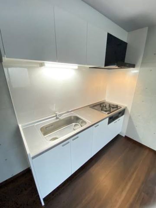 大阪府東大阪市西堤西(マンション)の賃貸物件のキッチン