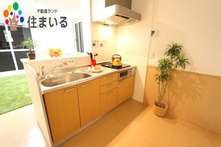 愛知県名古屋市緑区黒沢台5(アパート)の賃貸物件のキッチン