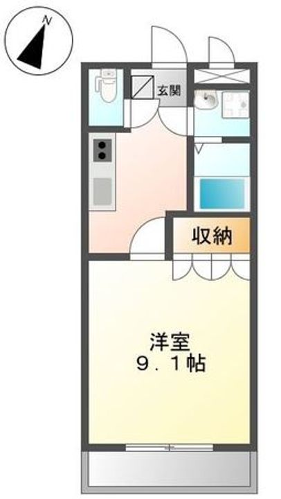 シェレン・バウム・Fの間取り