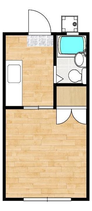 コーポあけぼのの間取り