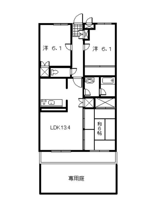 グレースヴィラ1の間取り