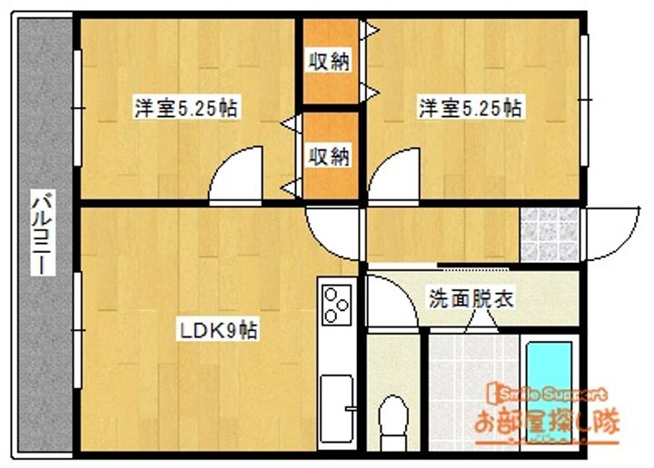 組坂ビル8の間取り