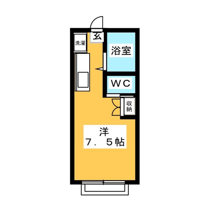 エステートピア野白の間取り