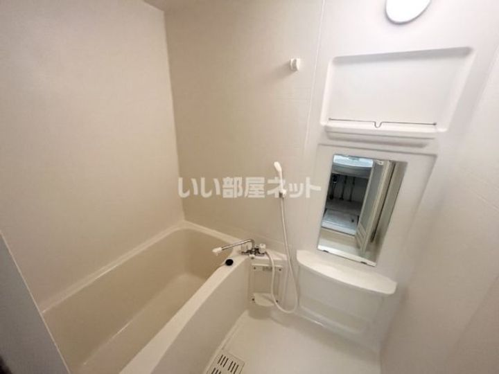 栃木県宇都宮市簗瀬町(アパート)の賃貸物件の風呂