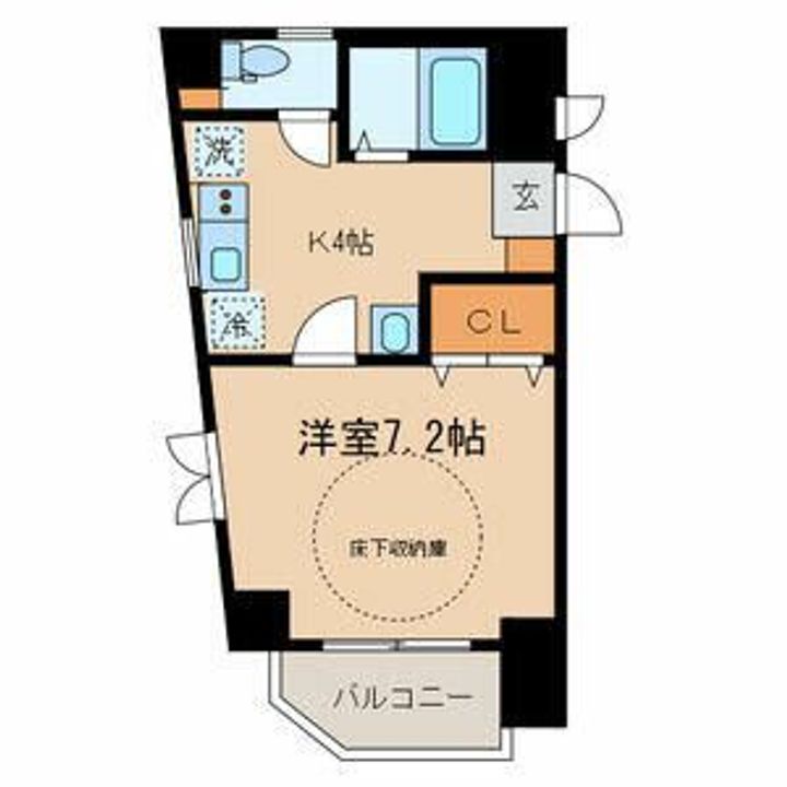 東京都杉並区荻窪1(マンション)の賃貸物件の間取り