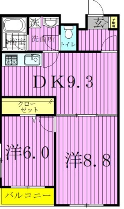 ソフィアガーデンの間取り