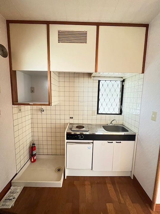 神奈川県南足柄市飯沢(アパート)の賃貸物件のキッチン