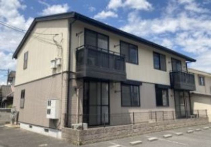 岡山県倉敷市日吉町(アパート)の賃貸物件の外観