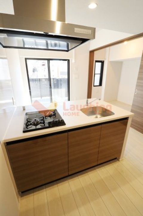 福岡県久留米市花畑2(マンション)の賃貸物件のキッチン