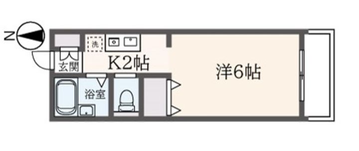 レミントンテラスBの間取り