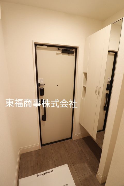 東京都板橋区大谷口北町(アパート)の賃貸物件の玄関