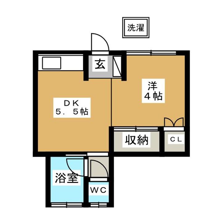 フォーブル玉堤の間取り