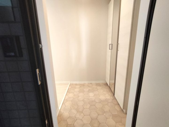 シェモア茨木市郡山二丁目の玄関