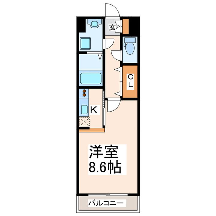タサキヒルズの間取り