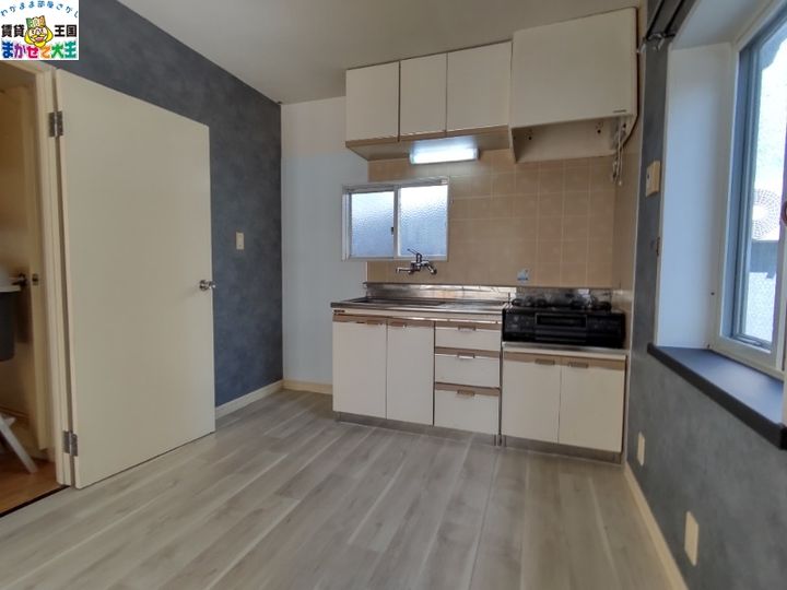 長崎県長崎市花丘町(アパート)の賃貸物件のキッチン