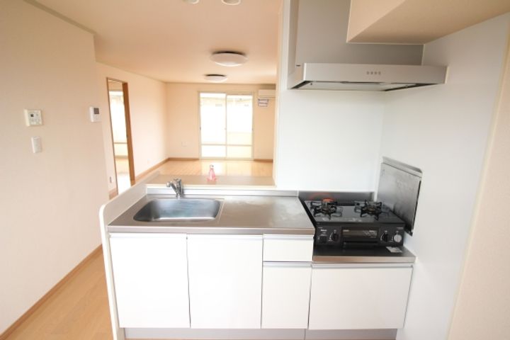レジデンスみやま A棟のキッチン