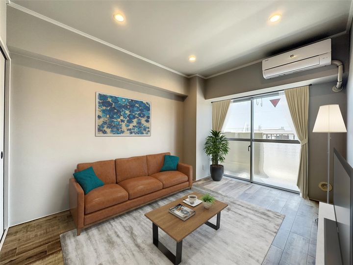 セントラルハイツ306の居間