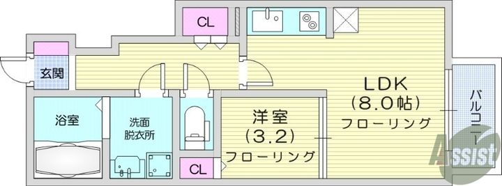 セレネ2の間取り
