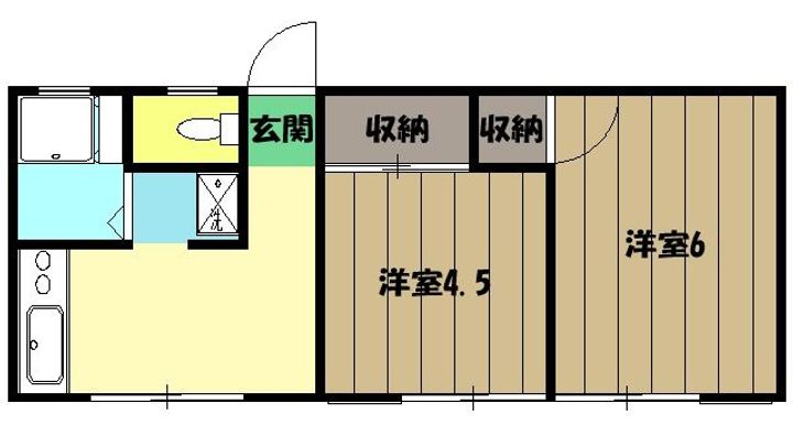 グリーンピア森栄の間取り