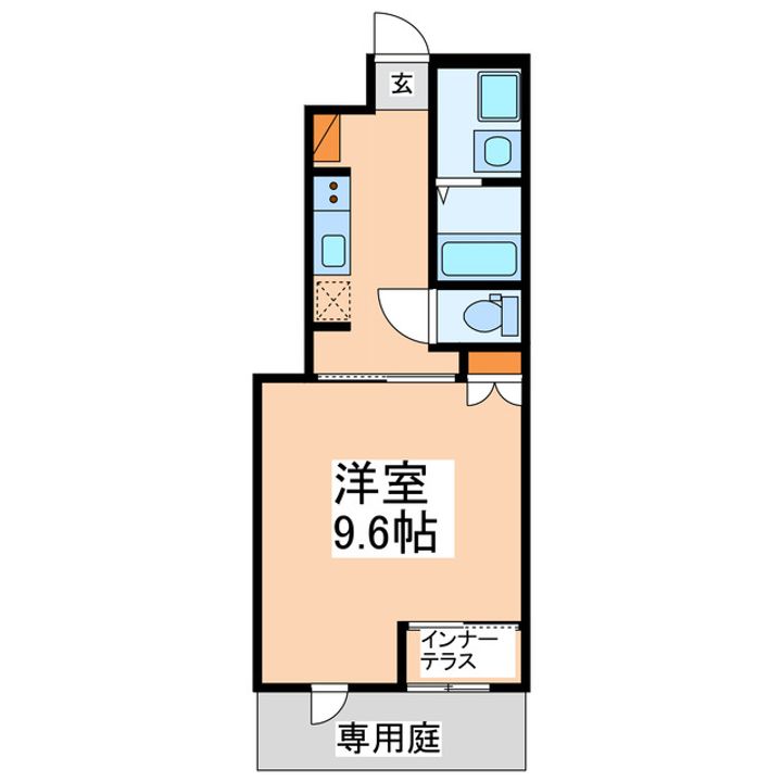ソレイユ蓮台寺の間取り